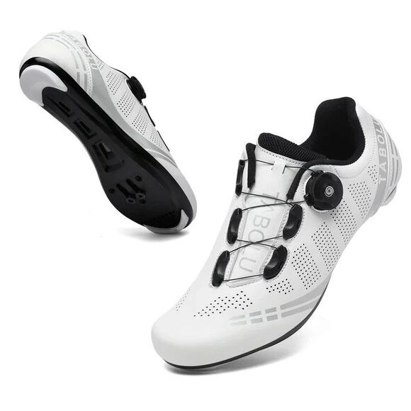 TABOLU Road Bike Shoes Cycling Shoe SHR5  NWOB  250mm = US w 8.5 / m 7  Unisex - Picture 1 of 13